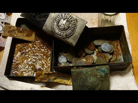 Видео: Немецкий блиндаж забит оружием и снаряжением! Часть 2