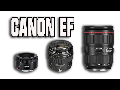 Видео: Canon EF - Лучшие объективы для начинающих.