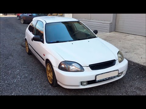 Видео: Honda Civic 6 - из овоща в Type R (часть 1)