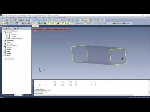 Видео: Пластические деформации, формовка в Simcenter Femap c NX Nastran, MSC Nastran SOL400
