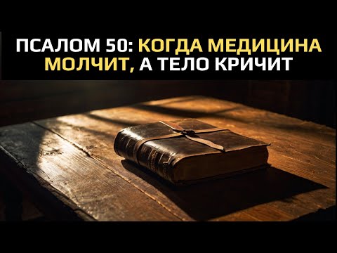 Видео: КОГДА МЕДИЦИНА МОЛЧИТ, А ТЕЛО КРИЧИТ: МОЛИТВА ДАВИДА ОБ ИСЦЕЛЕНИИ
