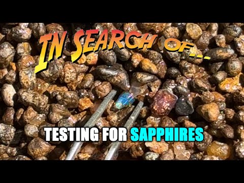 Видео: Испытание сапфирового слоя: эксперимент по поиску места для копания.