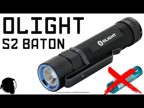 Видео: Обзор фонаря Olight S2 Baton