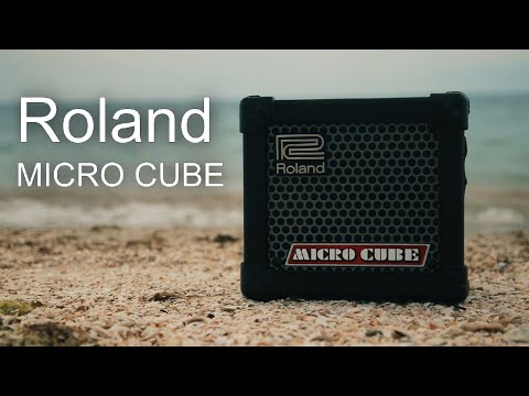 Видео: Roland Micro Cube 🌴 Обзор на диком пляже 🌴 RHCP, Oasis, LZ, BS, Queen