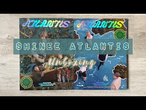 Видео: ✧ Распаковка альбома SHINee (샤이니) Atlantis // SHINee Unboxing ✧
