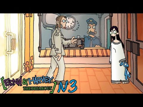 Видео: ПОЧТИ СБЕЖАЛИ ИЗ ДУРКИ   ⇶   Edna & Harvey - The Breakout №3