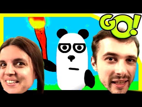 Видео: ПОТЕРЯННАЯ ПАНДА! Болтушка и Проходимец путешествуют! #275 ИГРА Три ПАНДЫ