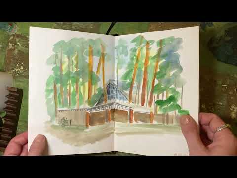 Видео: Еще один блокнот из отпуска - deVente 160 г/м2