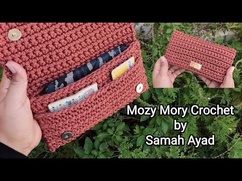 Видео: Сумочка крючком/сумка крючком/портлет крючком/пенал крючком/сумка крючком