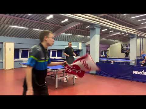 Видео: 25.10.25 Алексеев С.В. (582 ttw) - Коленецкий К.Д. (590 ttw) Вологда Настольный теннис Клуб Планета
