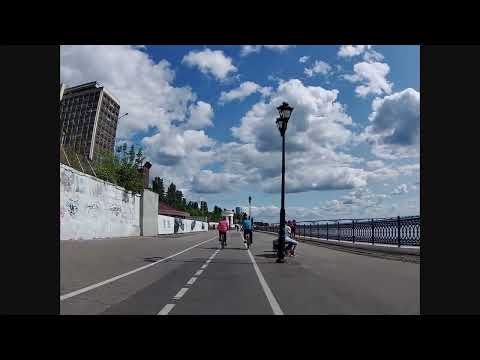 Видео: Вся набережная Саратова на велосипеде 26 августа 2023 года 2 часть