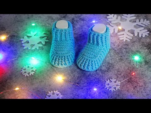 Видео: ЛУЧШИЙ МК | Вяжем ПИНЕТКИ КРЮЧКОМ | Crochet Baby Booties