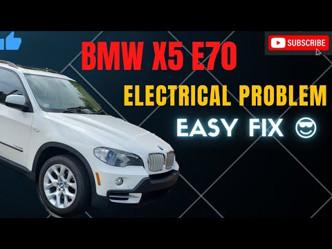 Видео: Легкое решение проблем с электрикой BMW E70 X5 35D