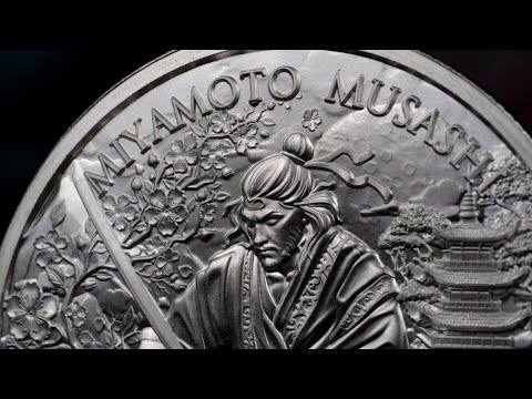 Видео: Ещё одна ЛЕГЕНДАРНАЯ серебряная монета воина! — Мийомото Мисаси