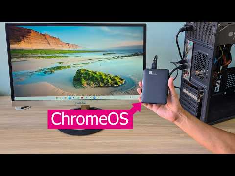 Видео: Как установить ChromeOS (Google Play) на внешний жесткий диск