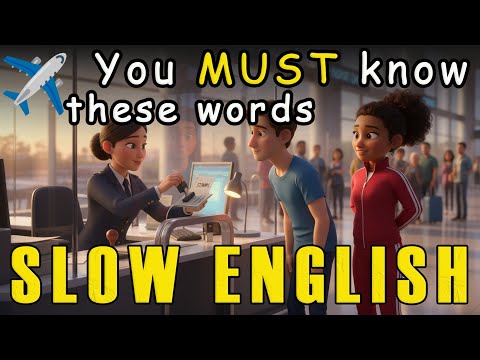 Видео: В аэропорту 🧳Простой и реалистичный разговор на английском для начинающих | Ежедневная практика а...