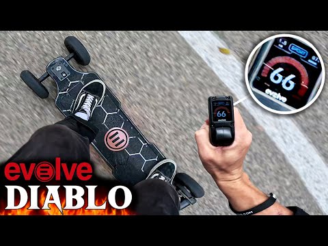 Видео: ТЕСТИРУЮ МОЩНЫЙ ЭЛЕКТРОСКЕЙТ | Evolve DIABLO carbon 2024