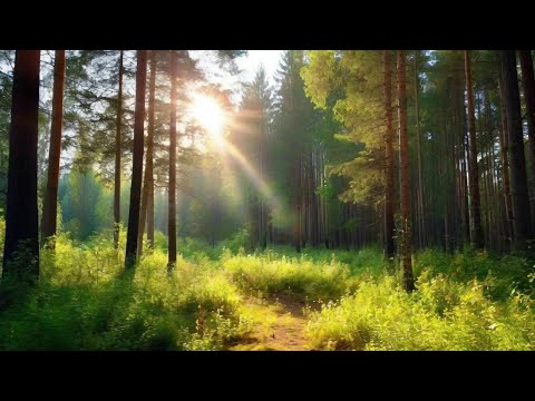 Видео: красивая и спокойная музыка для сна и медитации | пение птиц в лесу 🎶 шум реки