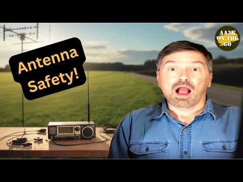 Видео: Безопасная установка любительской радиоантенны!