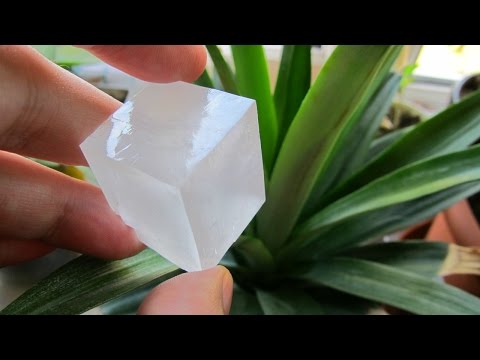 Видео: Кристаллы из хлорида калия