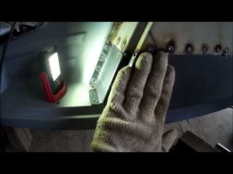 Видео: Ремонт кузова Уаза. Результаты сварки средней стойки. Часть 69.