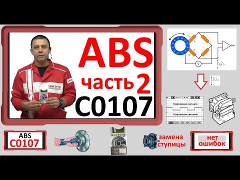 Видео: Ошибки системы ABS: Часть 2: Любая из C0105, C0106, C0107, C0108. №43
