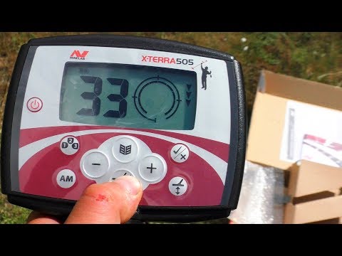 Видео: Обзор металлоискателей. Minelab X-Terra 505 #7