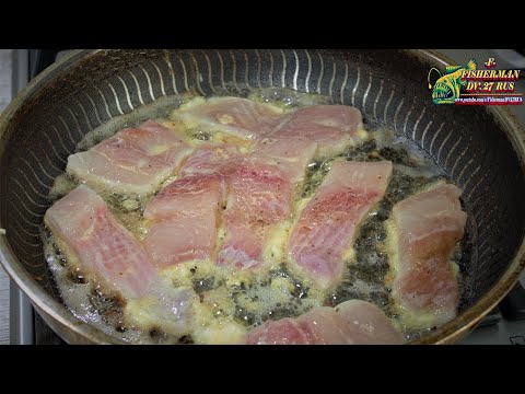 Видео: Жареная щука, если жарить щуку то так, это очень вкусно, рецепты из рыбы от fisherman dv.27rus .