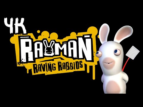 Видео: Rayman Raving Rabbids – Полное прохождение (Без комментариев, 4K60FPS)