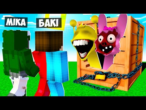 Видео: 🇺🇦 МИ ОТРИМАЛИ ПОСИЛКУ З СПРУНКАМИ В МАЙНКРАФТ! БАКІ І МІКА SPRUNKI MINECRAFT