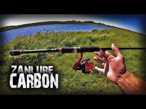 Видео: Полезные товары из Китая/Бюджетный Телескопический СПИННИНГ ZANLURE/Carbon Telescopic Spinnning