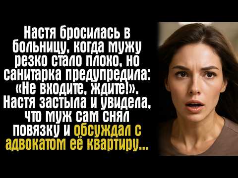 Видео: Настя бросилась в больницу, когда мужу резко стало плохо, но санитарка предупредила: «Не входите...