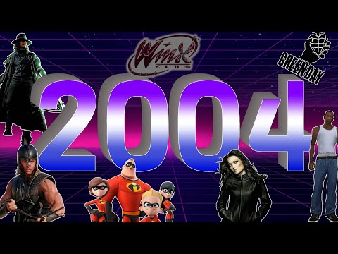 Видео: 2004/ Троя, Подводная братва, Nightwish, Green Day, Doom 3, San Andreas, Лост