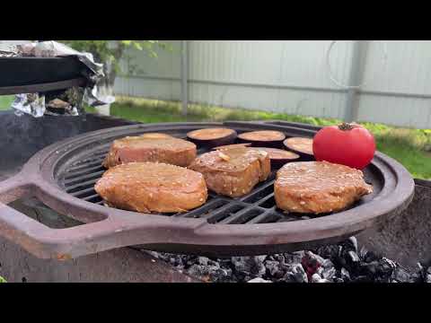 Видео: Тунец на мангале в соевом соусе, простой способ