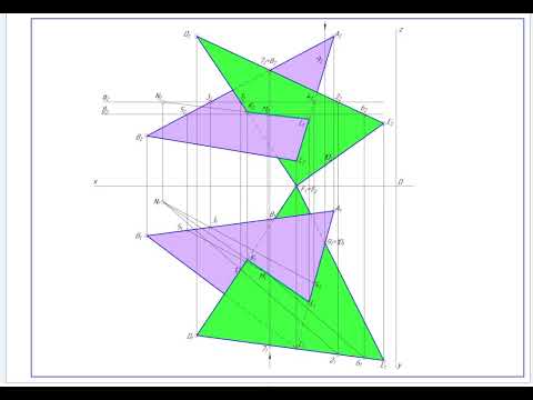 Видео: 5 задач в октябре. Начертательная геометрия. Инженерная графика.