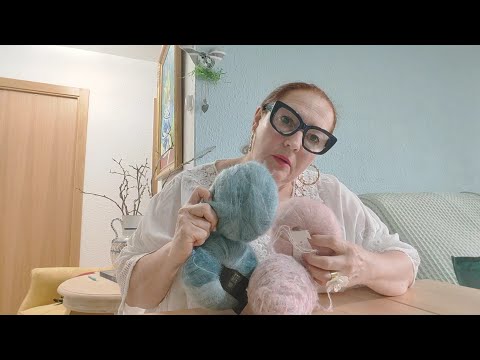 Видео: На улице +30 ,вяжу из хлопка,но мечтаю о мохере.