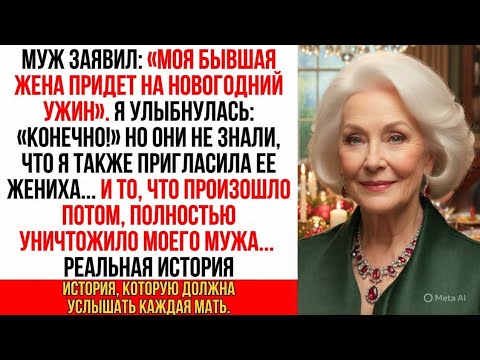Видео: Муж сказал «Моя бывшая жена придет на новогодний ужин с нами!» Он и понятия не имел, что ждет дальше