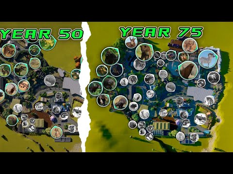 Видео: Я потратил 75 лет на создание случайно сгенерированного зоопарка в Planet Zoo | Planet Zoo