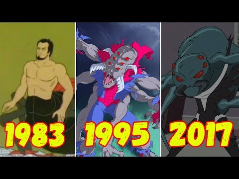 Видео: Эволюция Человека-паука мутанта (1983-2017)
