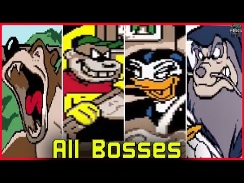 Видео: Дональд Дак идет крякать - все боссы (без урона)