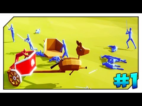 Видео: СРЕДНЕВЕКОВЫЙ СИМУЛЯТОР БИТВЫ - Totally Accurate Battle Simulator