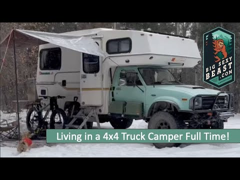 Видео: Это лучший кемпер? 4x4 Toyota Sunrader Truck Camper Off-Grid @sunroameroverland