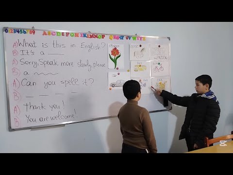 Видео: Омӯзиши калима ва ибораҳо.Сӯҳбат бо калимаҳои нав.Teaching beginners.Омӯзиши забони англисӣ.