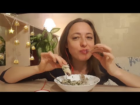 Видео: Мукбанг, АСМР: куриные крылышки