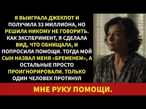 Видео: Я выиграл 33 миллиона в лотерею и решил никому об этом не рассказывать. В качестве проверки я...