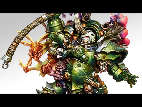 Видео: 120 часов ПОКРАСКА Мортарион Владыка чумной роты и хозяин роя