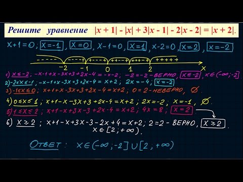 Видео: Уравнение с пятью модулями - это жесть!
