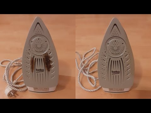 Видео: Замечательный трюк, как почистить утюг за несколько минут