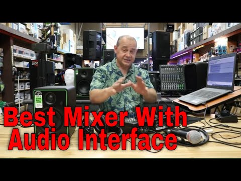 Видео: 🌴 Как использовать встроенный аудиоинтерфейс в аудиомикшере Mackie ProFX10v3 с Audacity