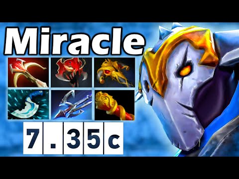 Видео: Миракл на Свене, Лучший Герой для Поднятия рейтинга! - Miracle Sven 7.35 DOTA 2